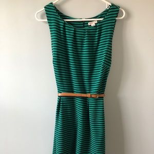 Green and Navy Sundress